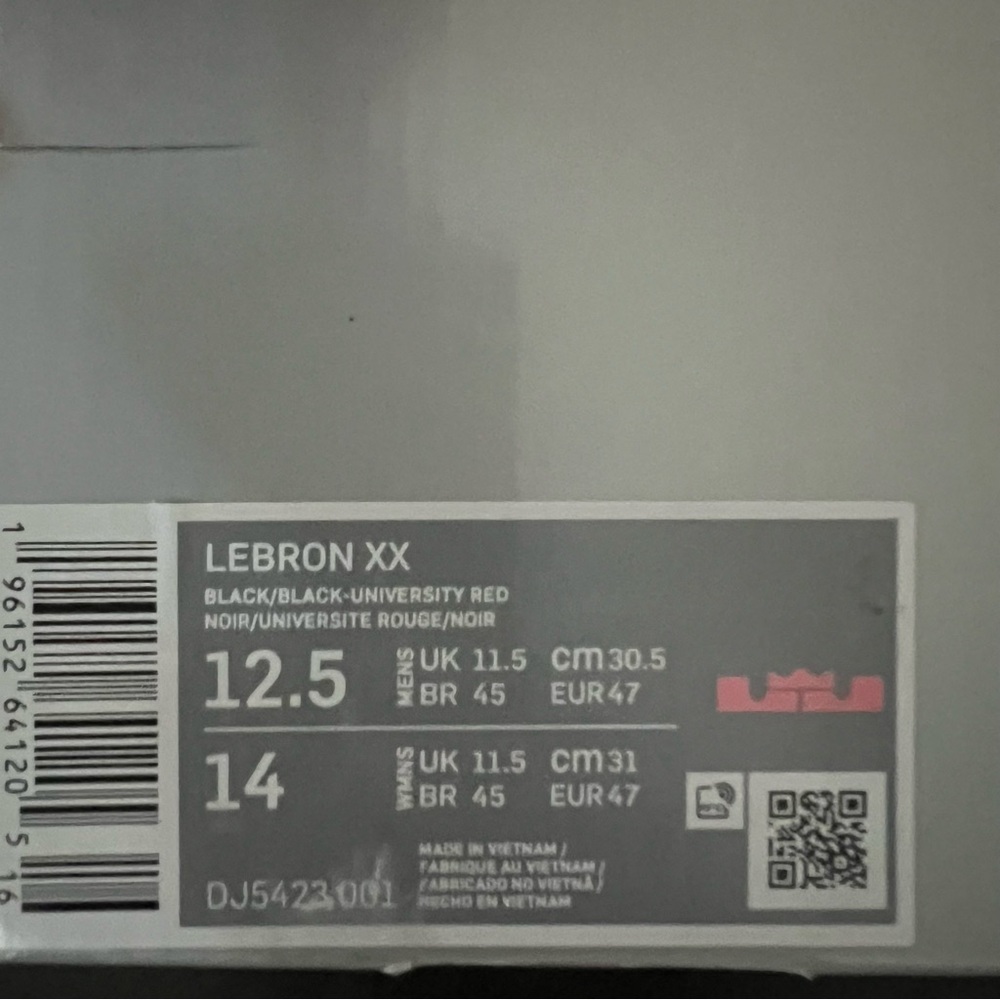 ✔️New✔️ NIKE LeBron 20 Miami Heat - Picture 11 of 11